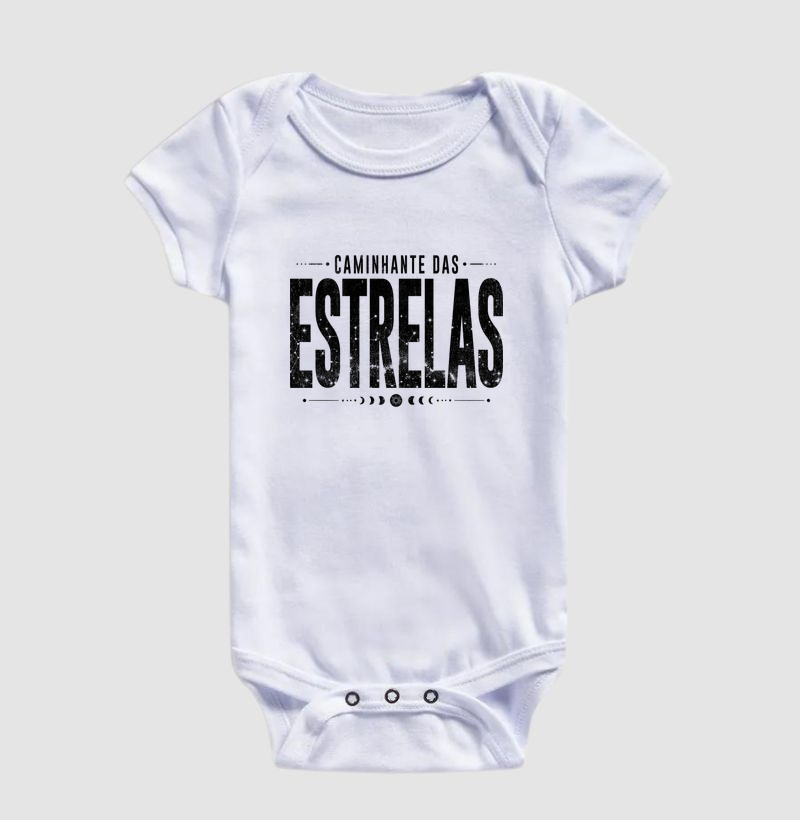 Caminhante das Estrelas - Body Infantil