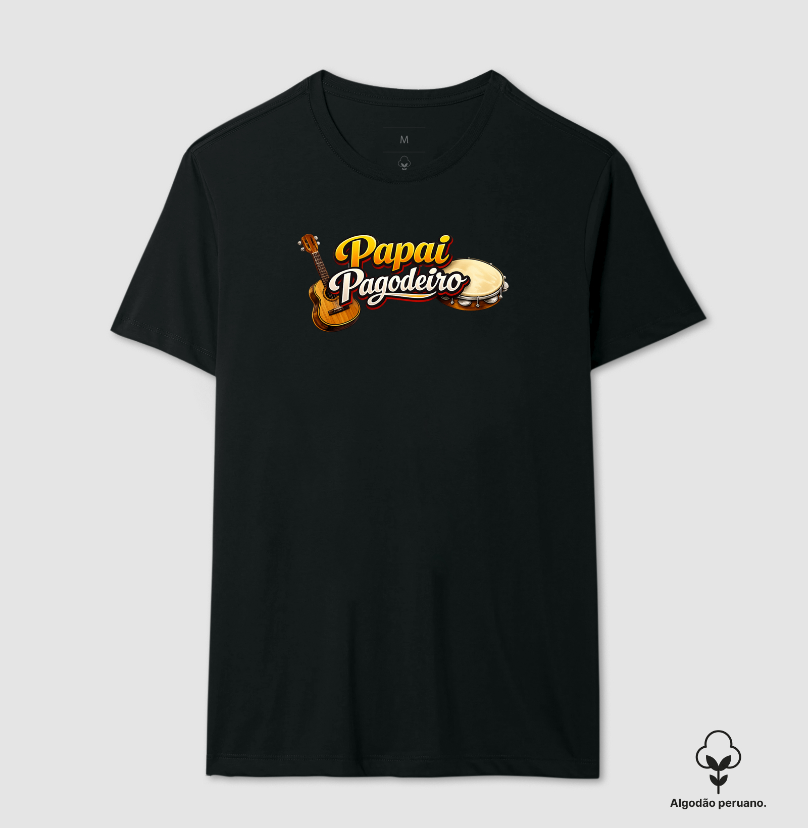camiseta papai pagodeiro