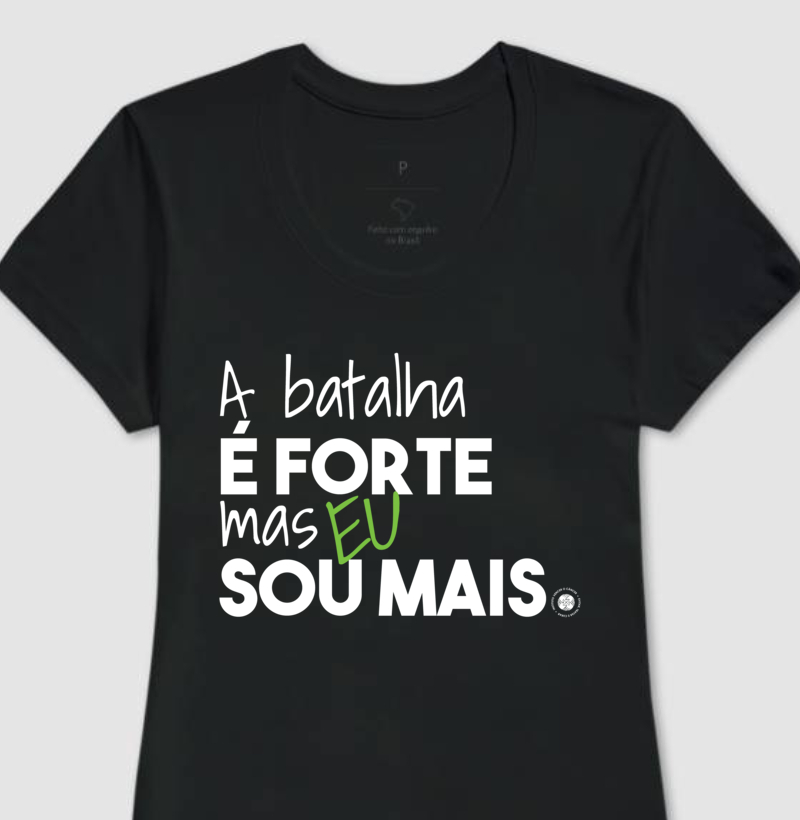 A batalha é forte mas EU sou mais