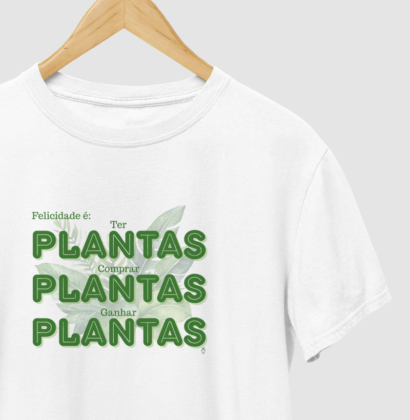 Felicidade são plantas