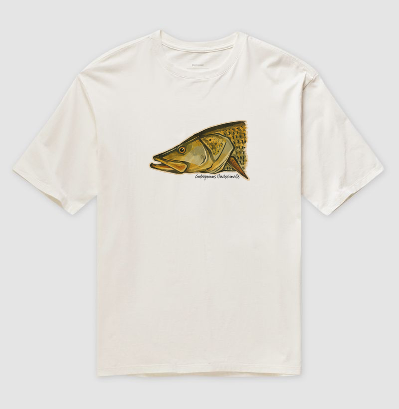 Robalo-Flecha - Camiseta Oversized