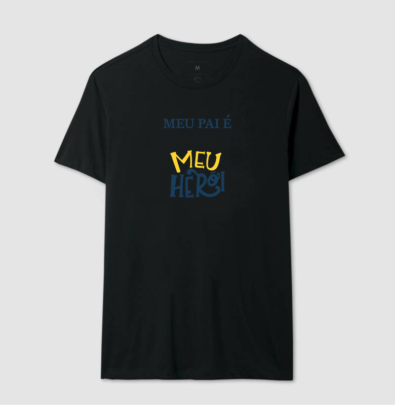 Camiseta pai heroi
