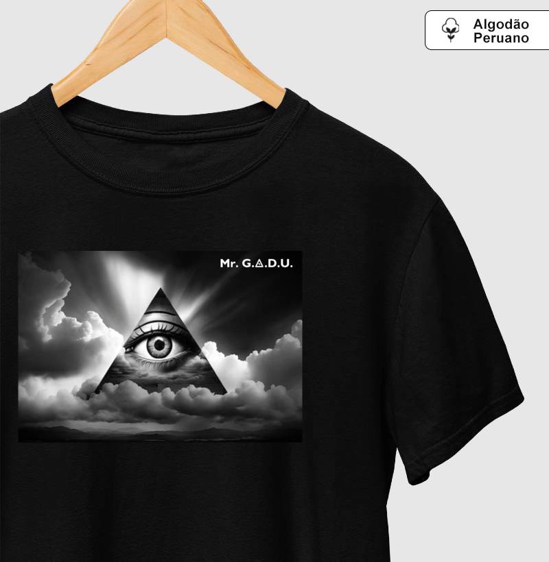 Camiseta Olho que tudo vê 6 - Mr. GADU - Algodão Peruano Premium