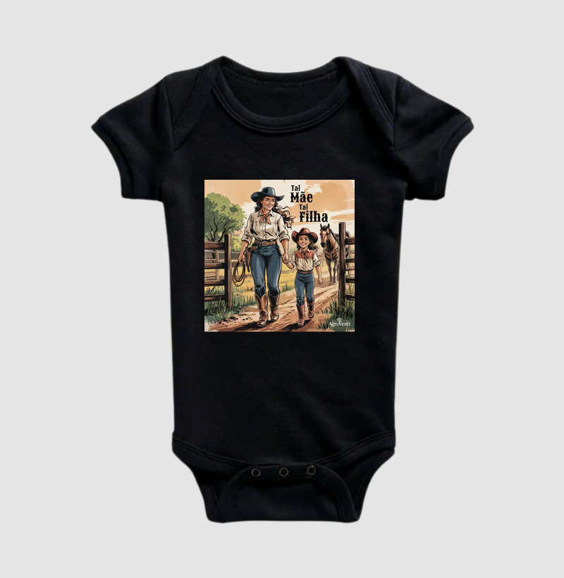 Camiseta Algodão - Tal Mãe Tal Filha