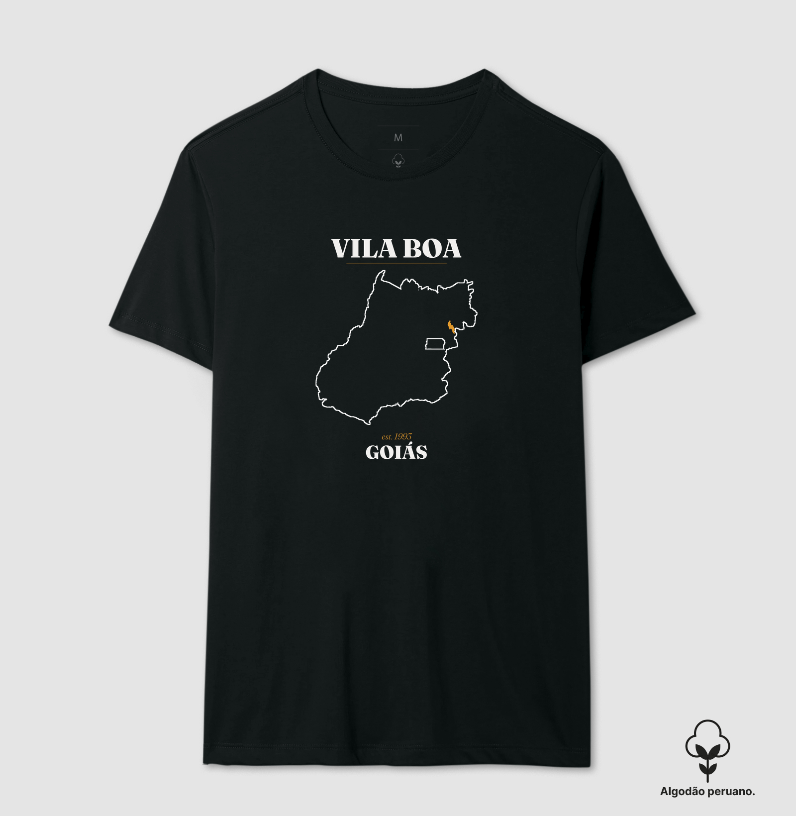 Vila Boa | Legado GO - Camiseta Algodão Peruano