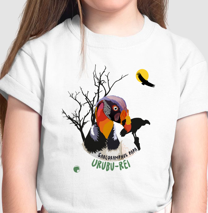 Camiseta Infantil Urubu-rei
