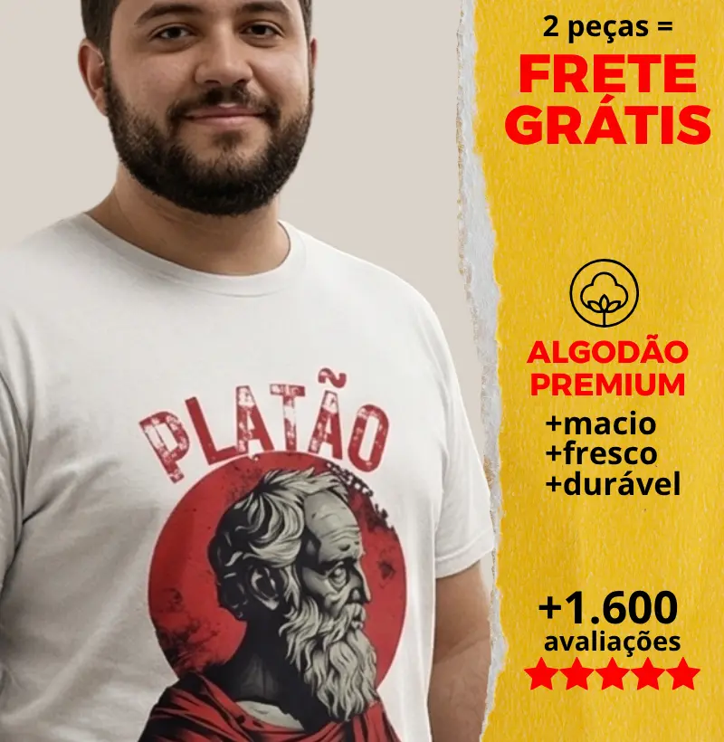 Camiseta Platão