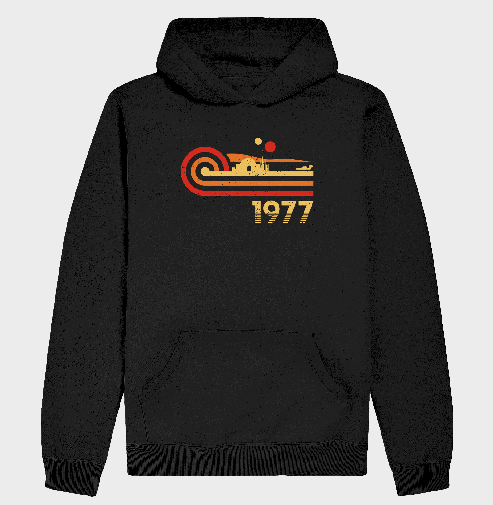Camiseta  Retro Vintage Desert Planet 1977 - Hoodie Moletom