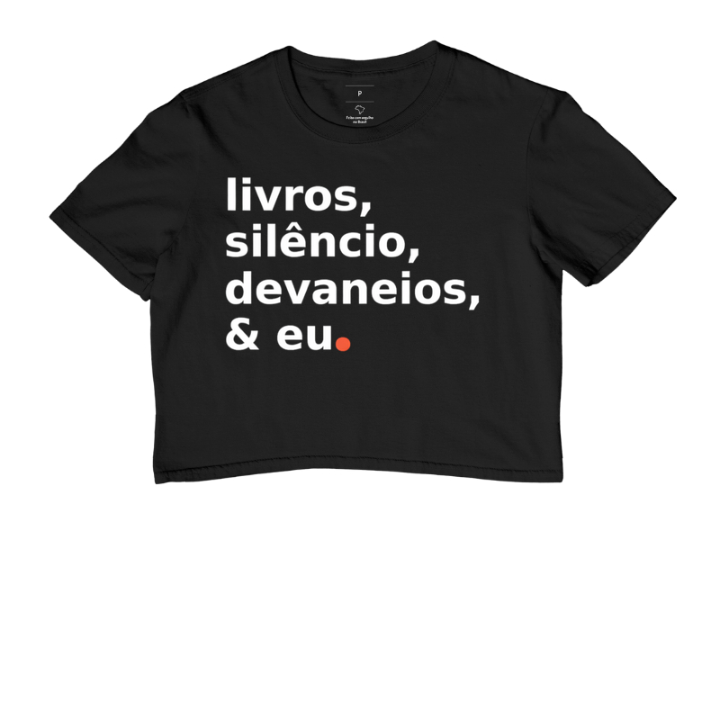 livros, silêncio, devaneios, & eu