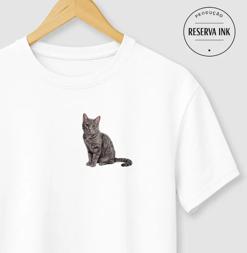 SRD - Gato Cinza Minimalista 2