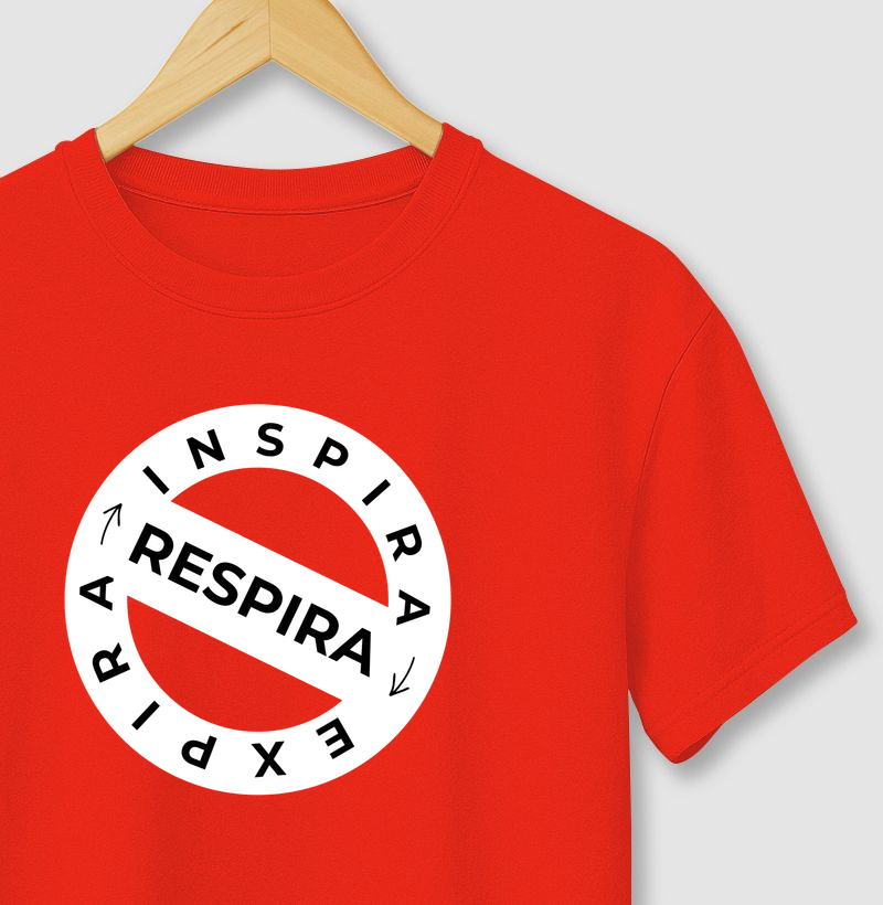 Camiseta Inspira • Expira • Respira 