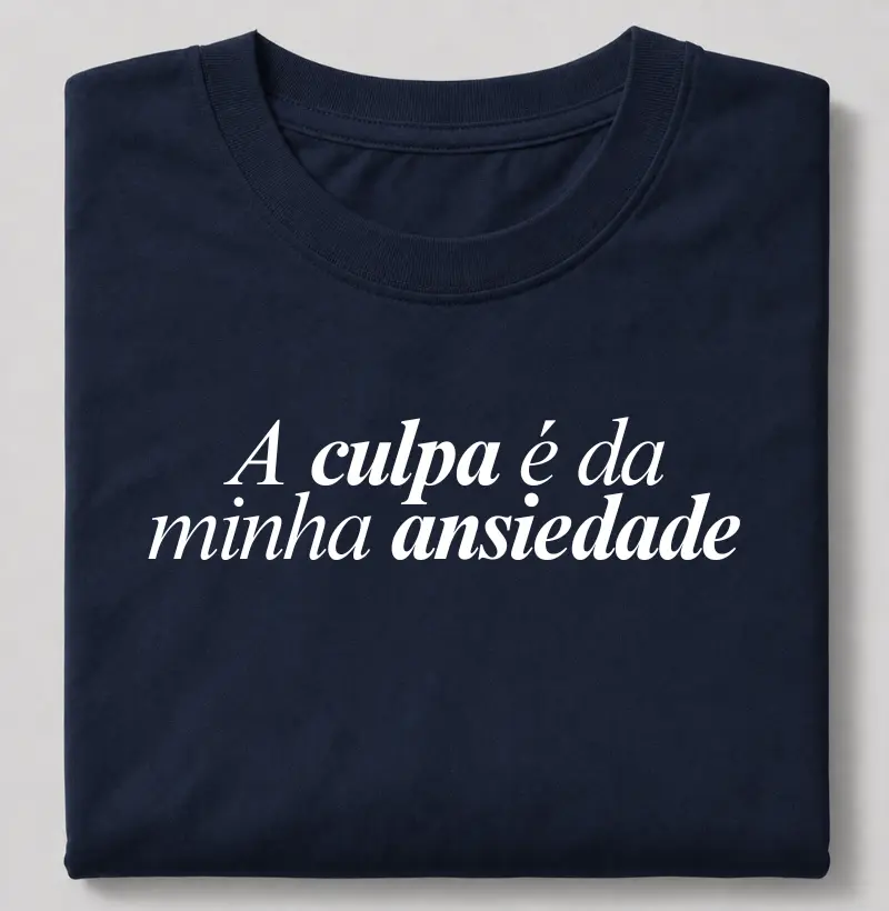 A culpa é da minha ansiedade