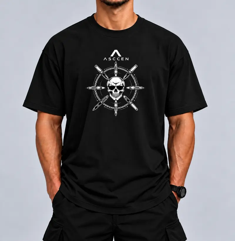 CAMISETA OVERSIZED CAVEIRA