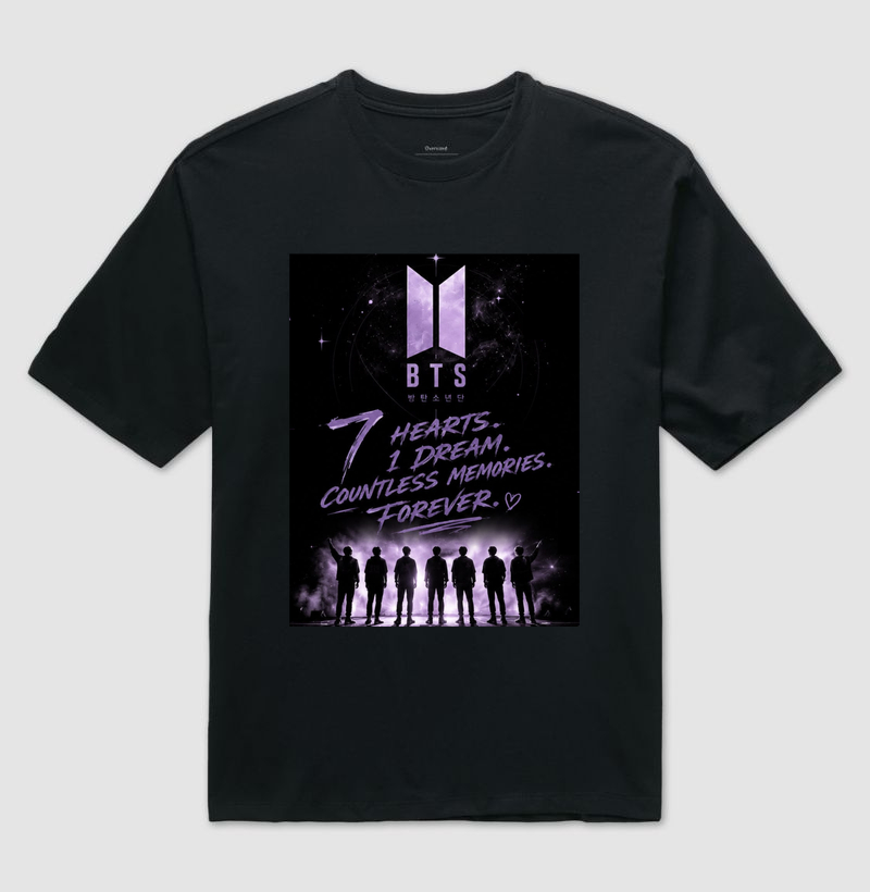 Camiseta BTS - We are purple