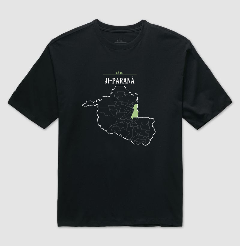 Ji-Paraná | Território RO - Camiseta Oversized