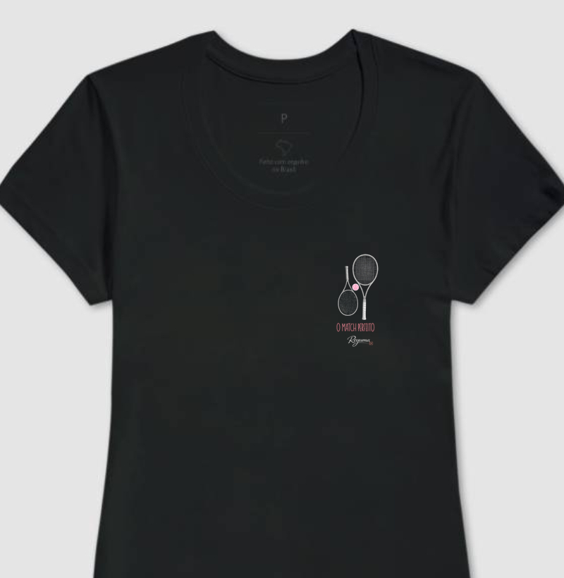 Camiseta Feminina Tênis - O Match Perfeito - Mãe e filha - Algodão 100% feminina