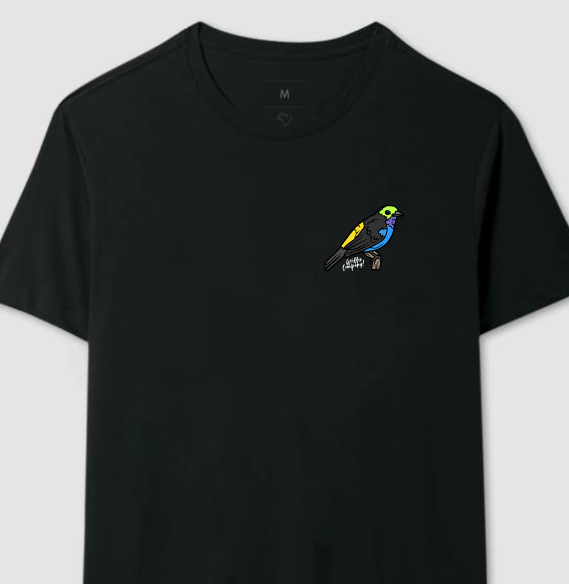 CAMISETA MASCULINA BIRD III