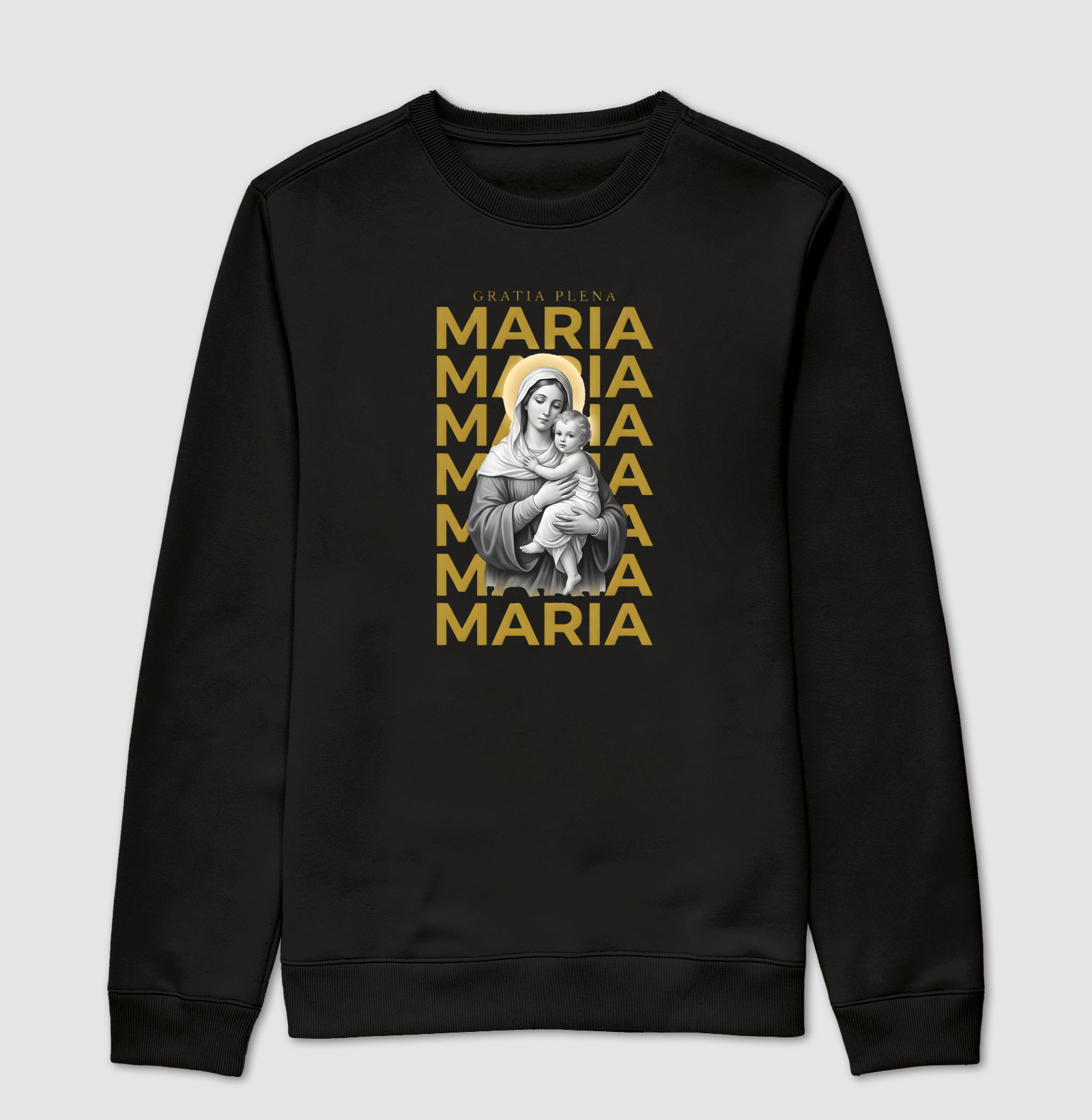Suéter Moletom Maria Gratia Plena