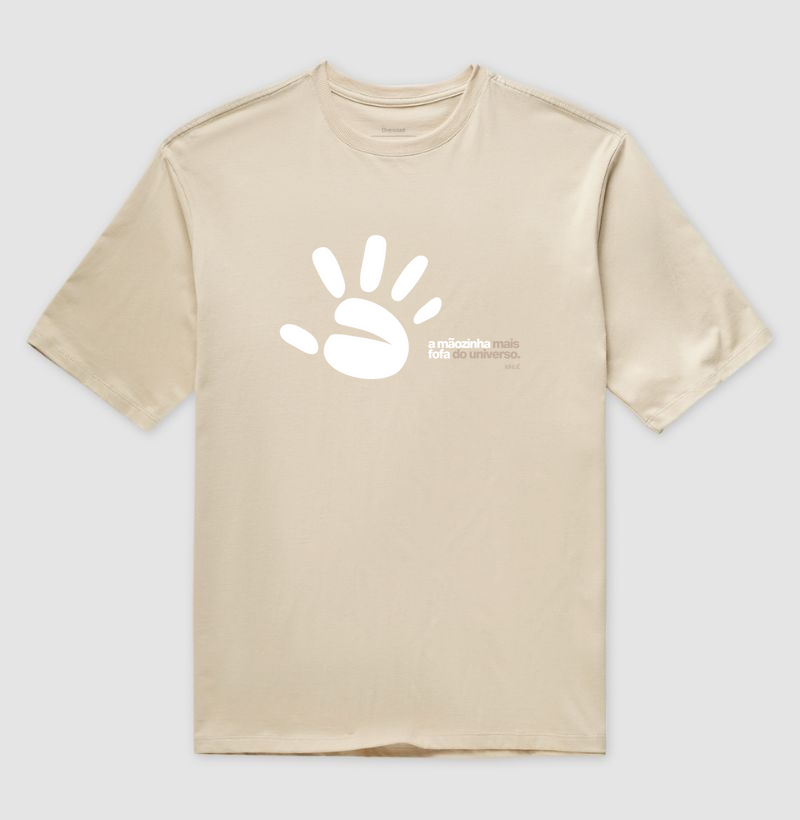 A mãozinha mais fofa - Versão 1 Preto e branco 