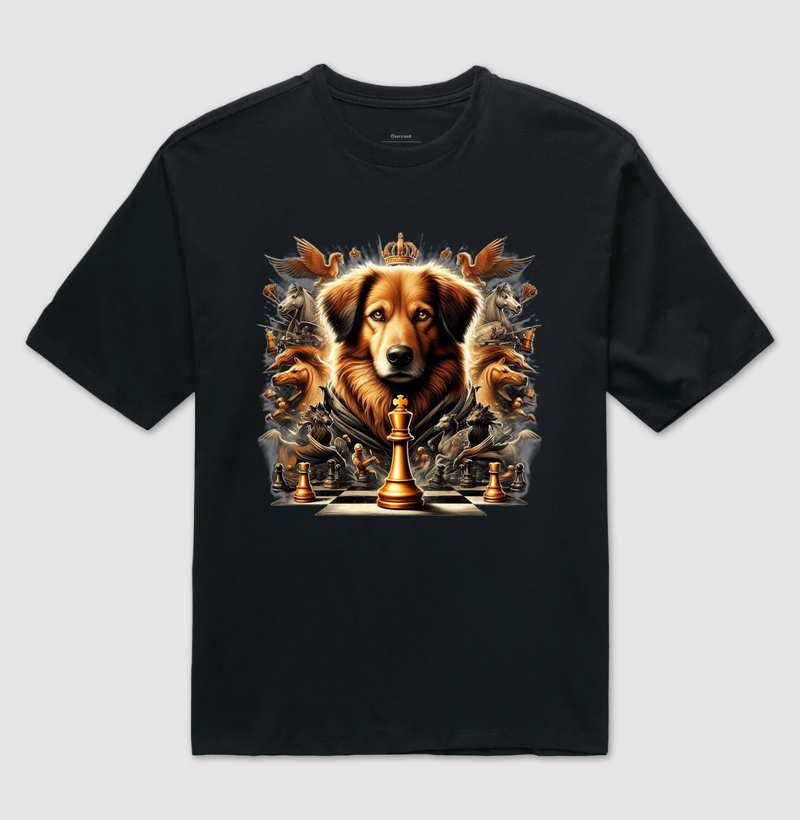 Golden Retriever do xadrez