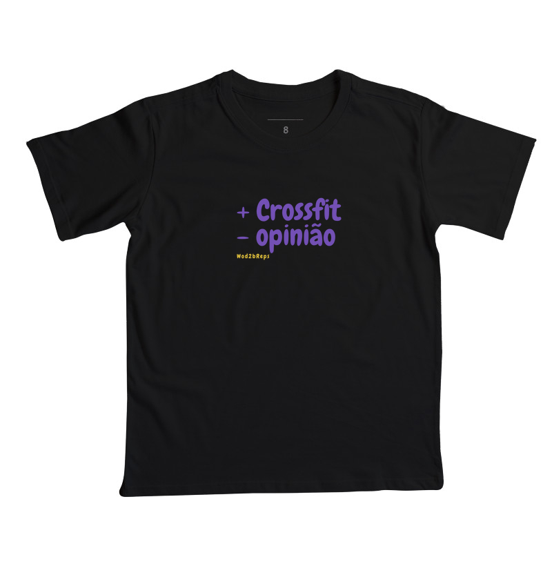 Camiseta + Crossfit - Opinião (masc e Fem)