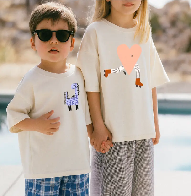 Camiseta Infantil Roller Heart