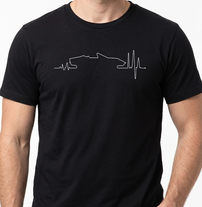Eletrocardiograma Puma Conversível - Camiseta