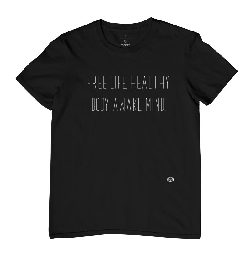 Camiseta Masculina Free life