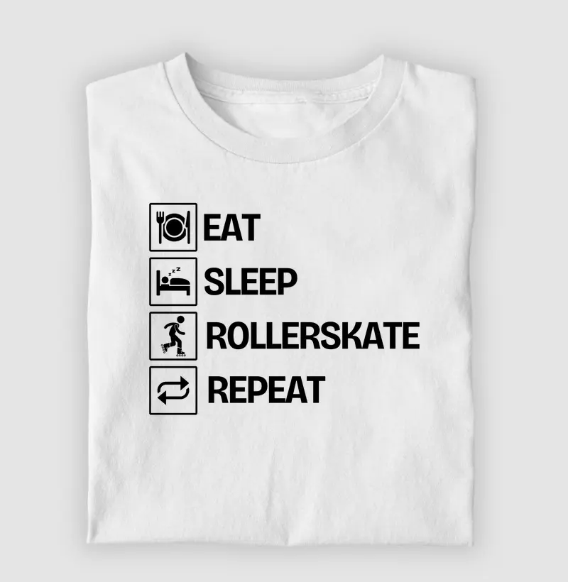 Eat Sleep Rollerskate Repeat
