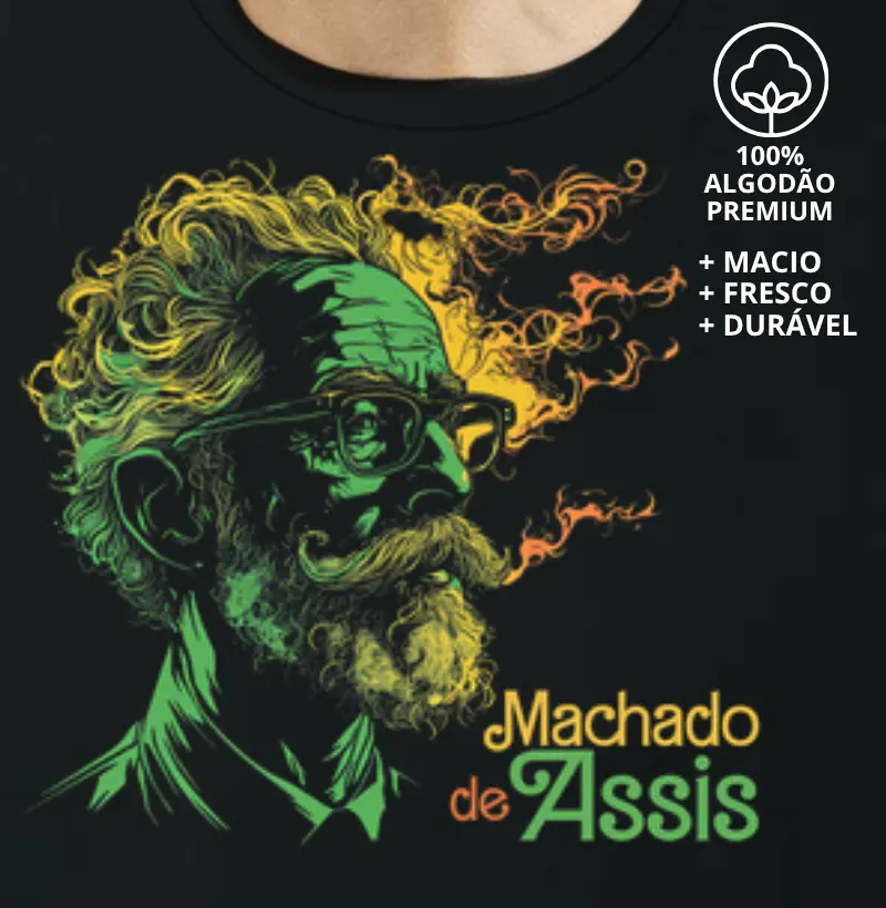 Camiseta Machado de Assis