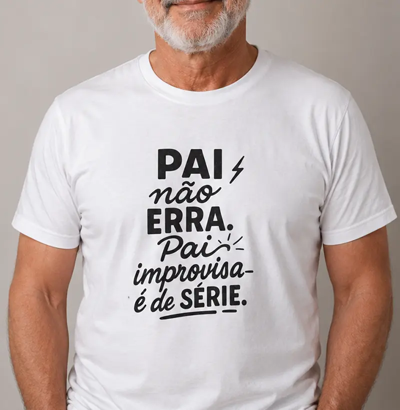 Pai não erra, pai improvisa. É de série - v2