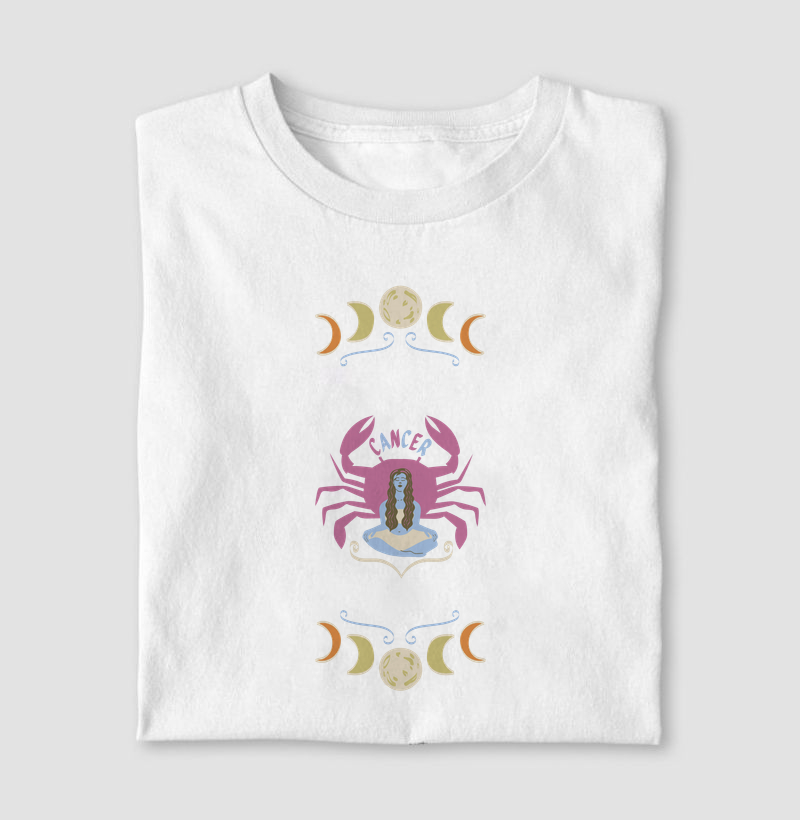 Câncer-  Alquimia do Zodíaco - Camiseta