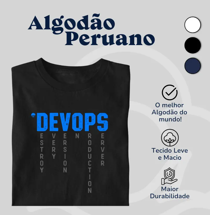 Camiseta DevOps Destroy