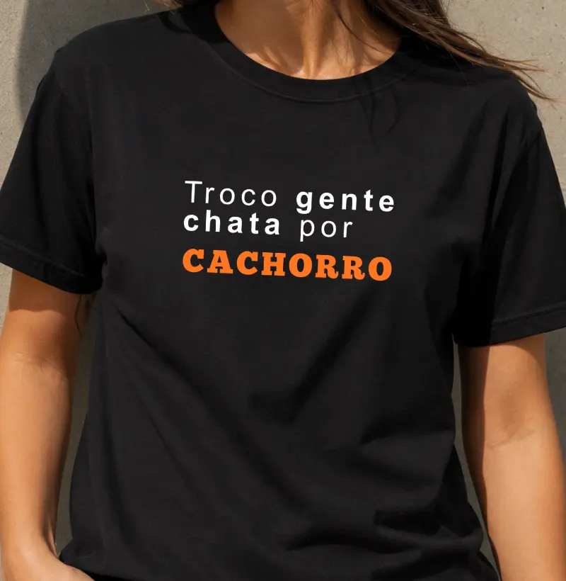 Troco gente chata por cachorro