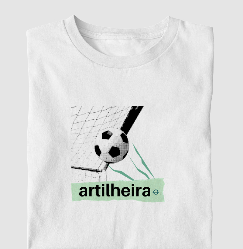 feminina de futebol estampa "artilheira" joga bonita
