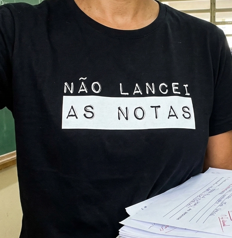 Não lancei as notas