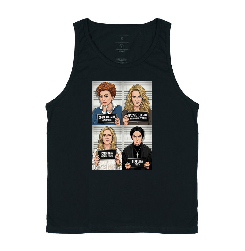 Camiseta As Vilãs das Novelas: As Donas da Maldade | Coleção Ô Bicha