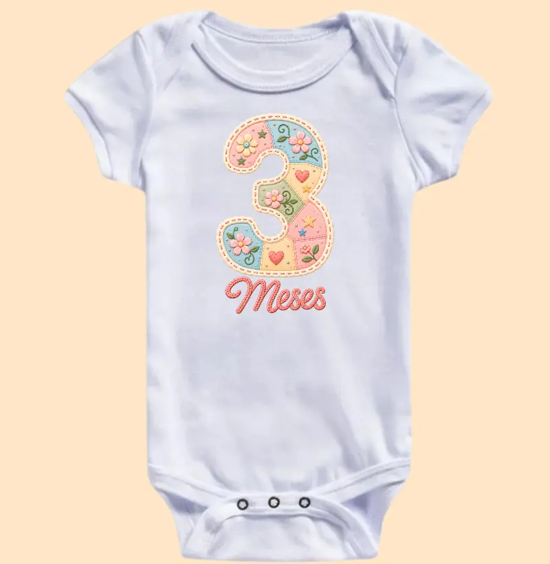 3 meses - flores e encantos 