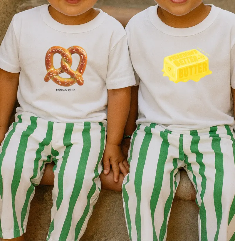Camiseta Infantil Pretzel