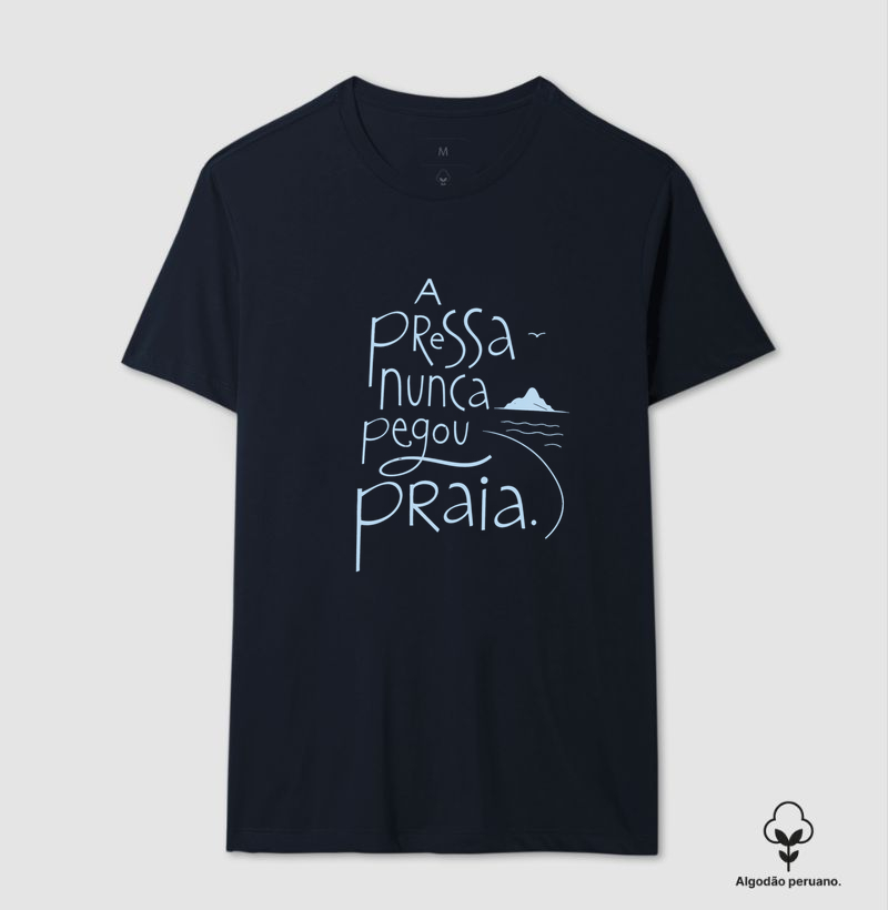 A PRESSA NUNCA PEGOU PRAIA