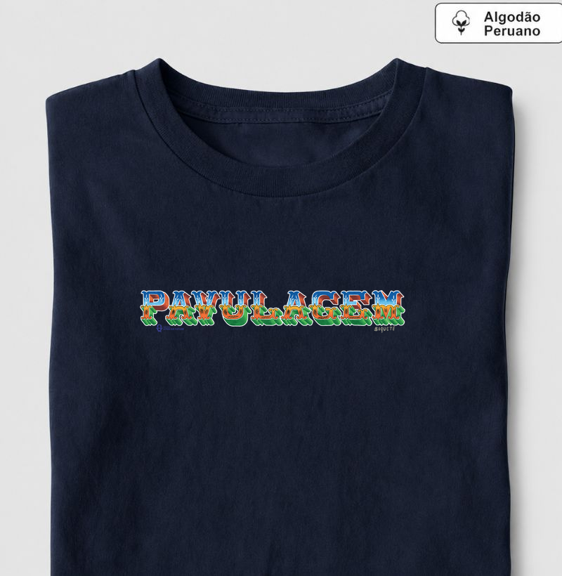 Camisa Pavulagem - Soquete - Camiseta Algodão Peruano