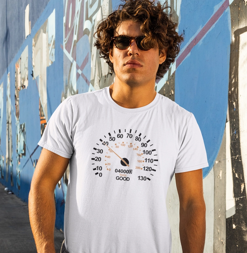 Camisa Chegando aos 40 anos