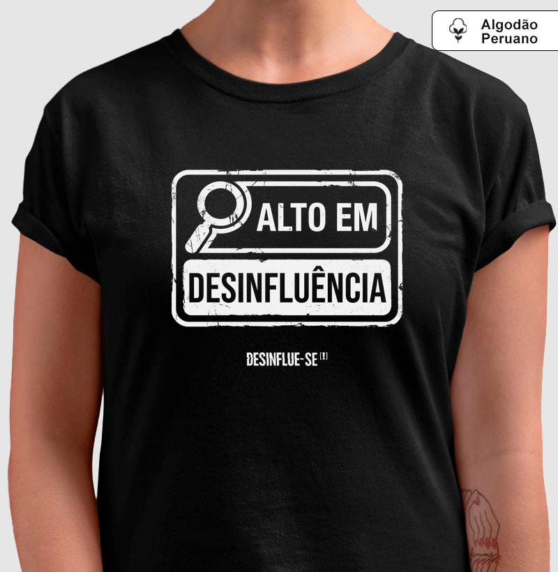 ALTO EM DESINFLUÊNCIA.