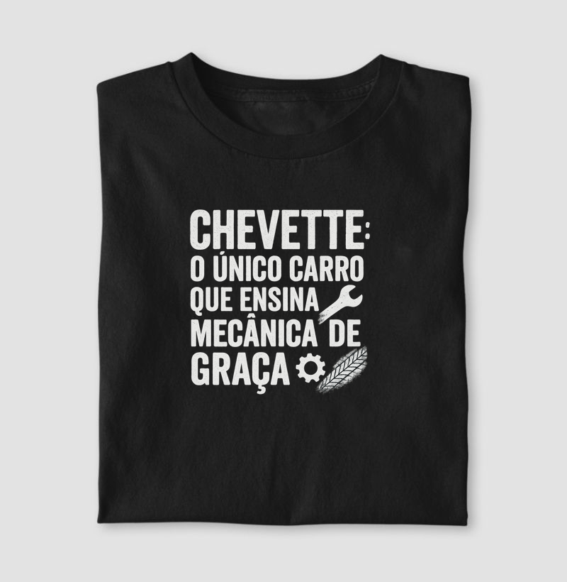Chevette - O único carro que ensina mecânica de graça