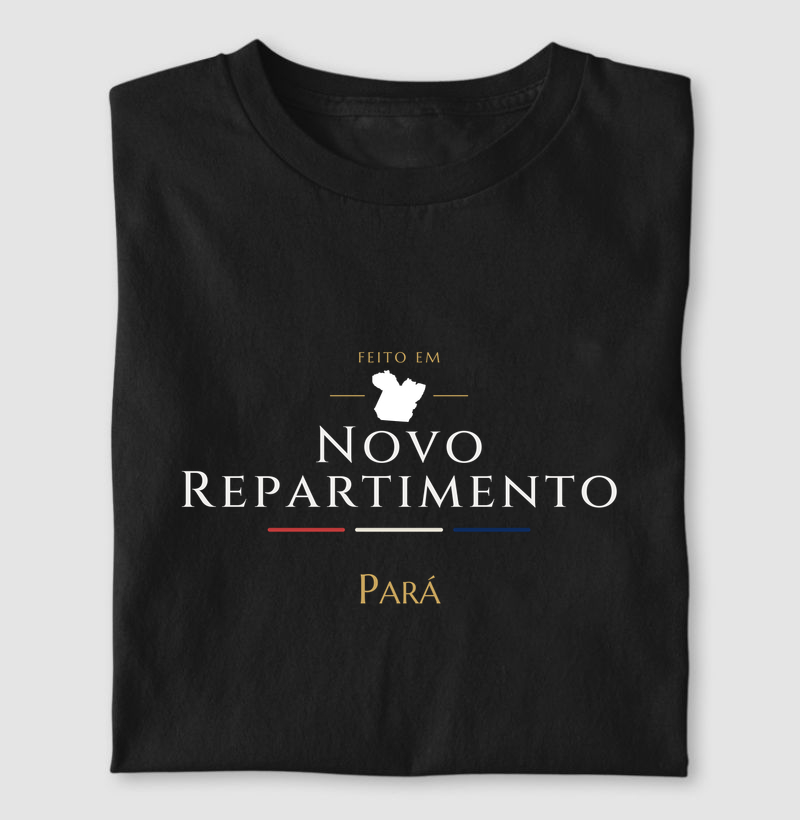 Feito em Novo Repartimento PA - Camiseta