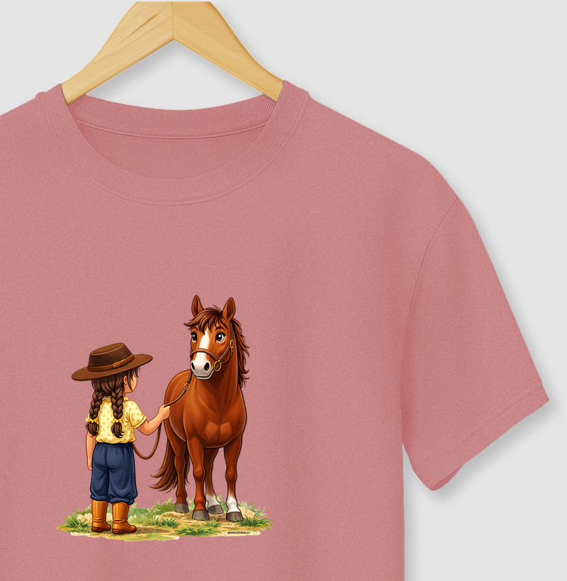 Menina Castanha e Cavalo 2