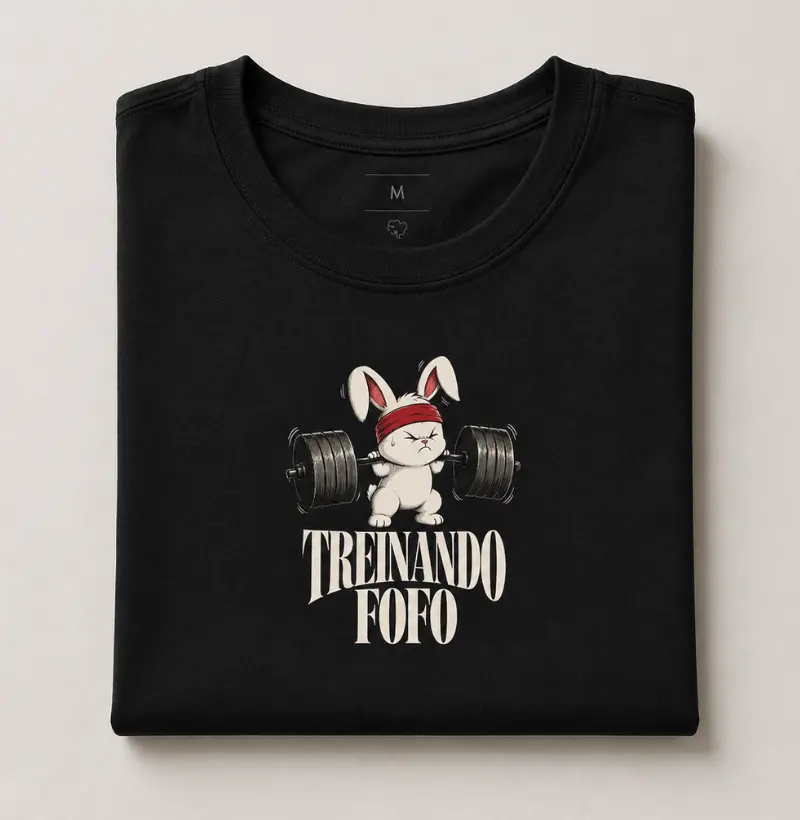 treinando fofo