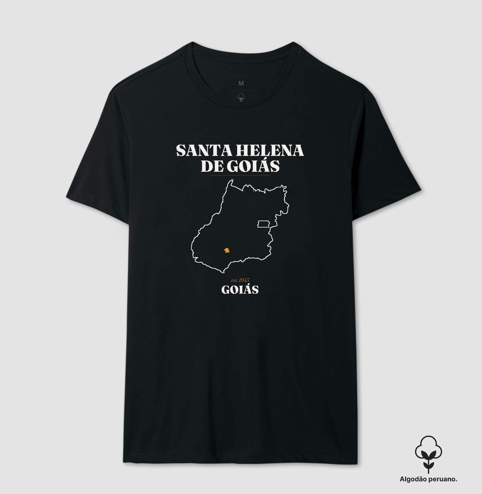 Santa Helena de Goiás | Legado GO - Camiseta Algodão Peruano