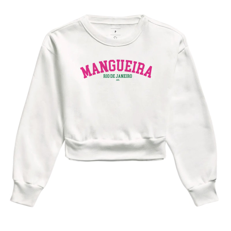 Mangueira - Cropped Moletom