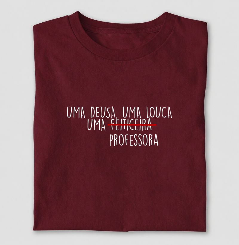 Uma deusa, uma louca, uma professora